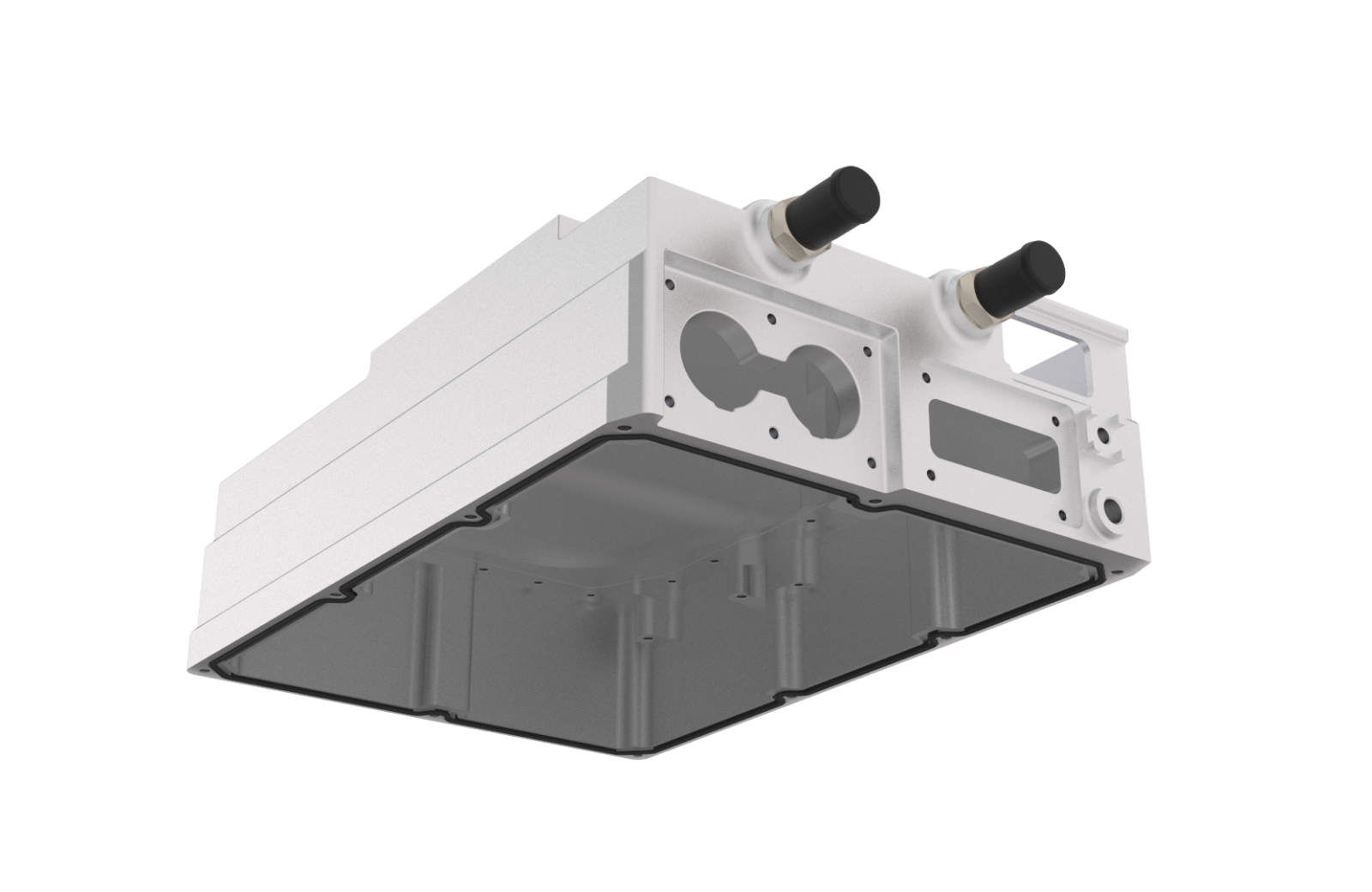 gehaeusekuehler mit kuehlkreislauf beispielprofil embeddedflow cool tec 2-2