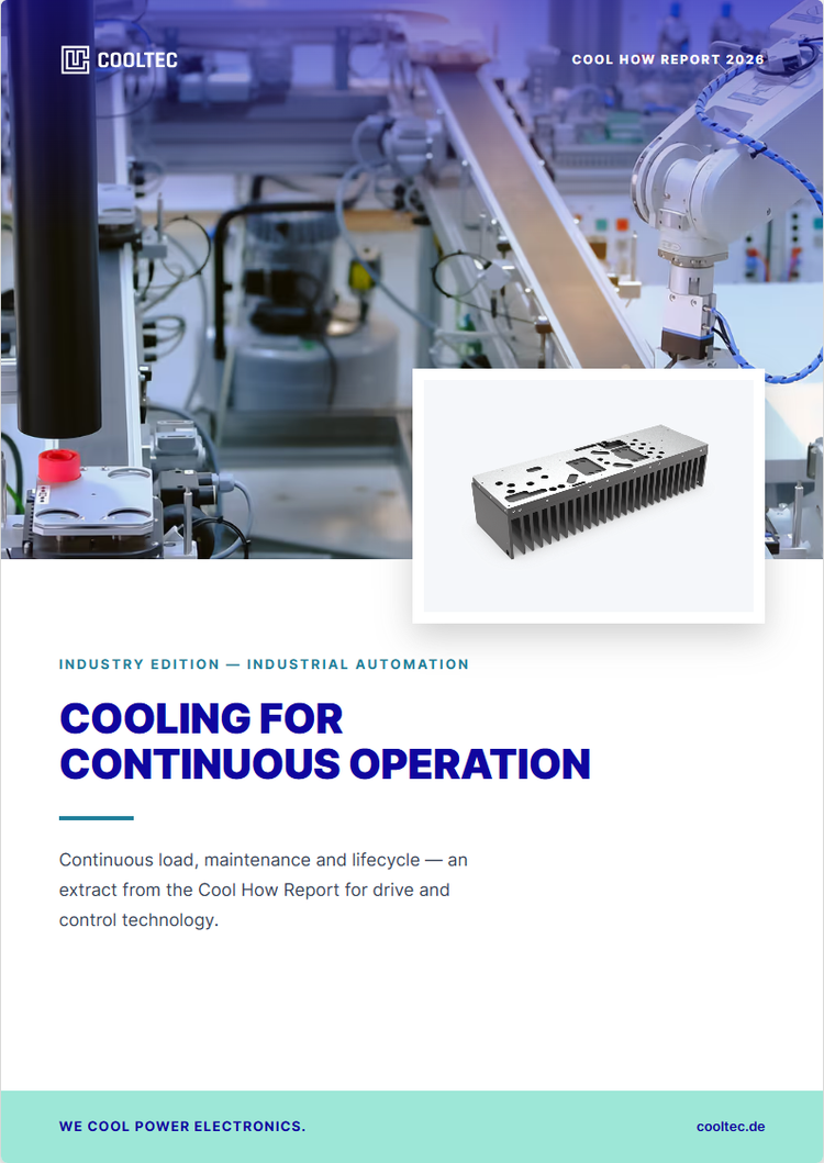 Vorschau: Automation Thermal Guide: cooling in continuous operation