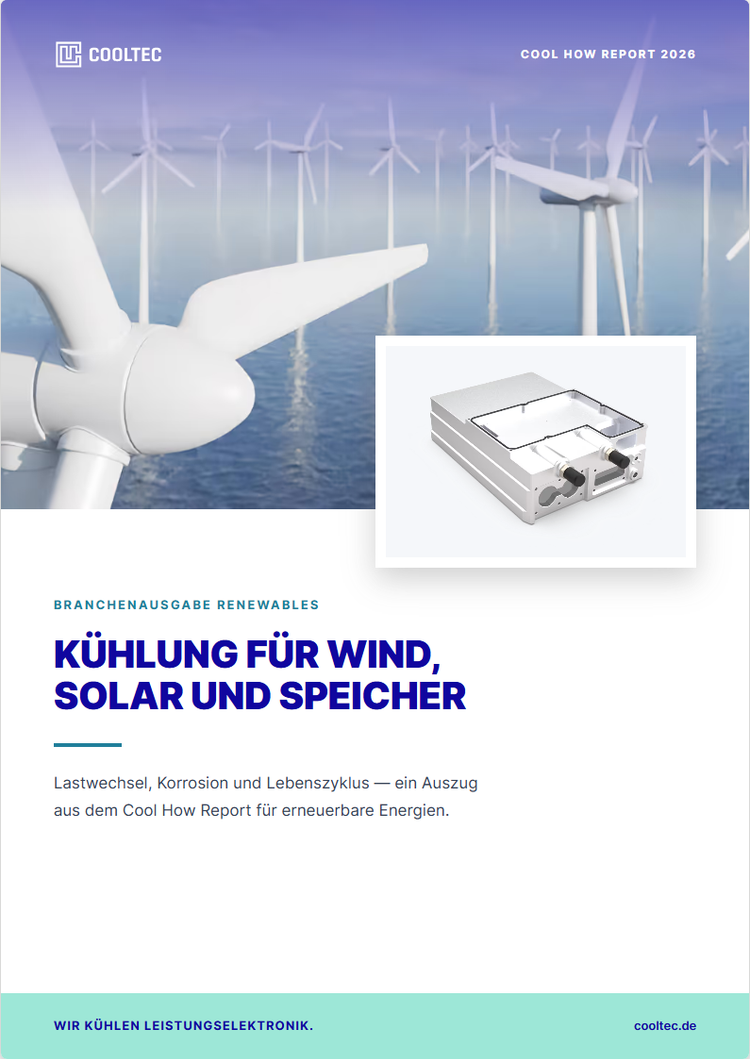 Vorschau: Renewables Thermal Guide: Kühlung für Wind, Solar und Speicher