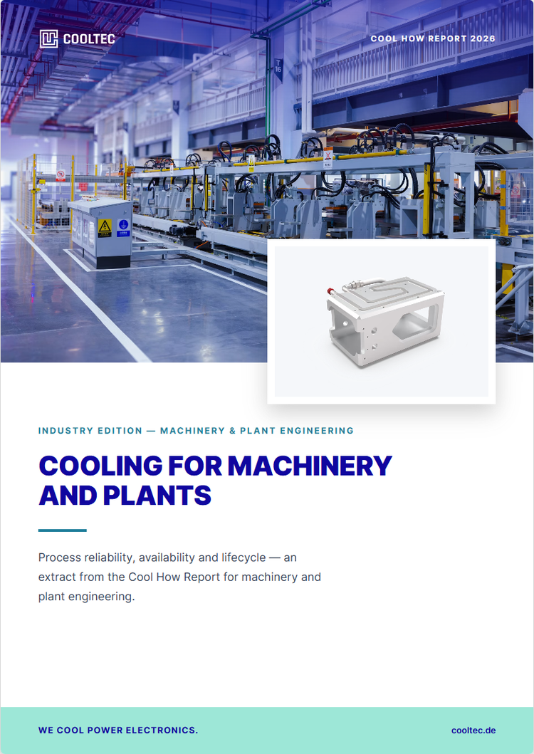 Vorschau: Machinery Thermal Guide: cooling in continuous operation