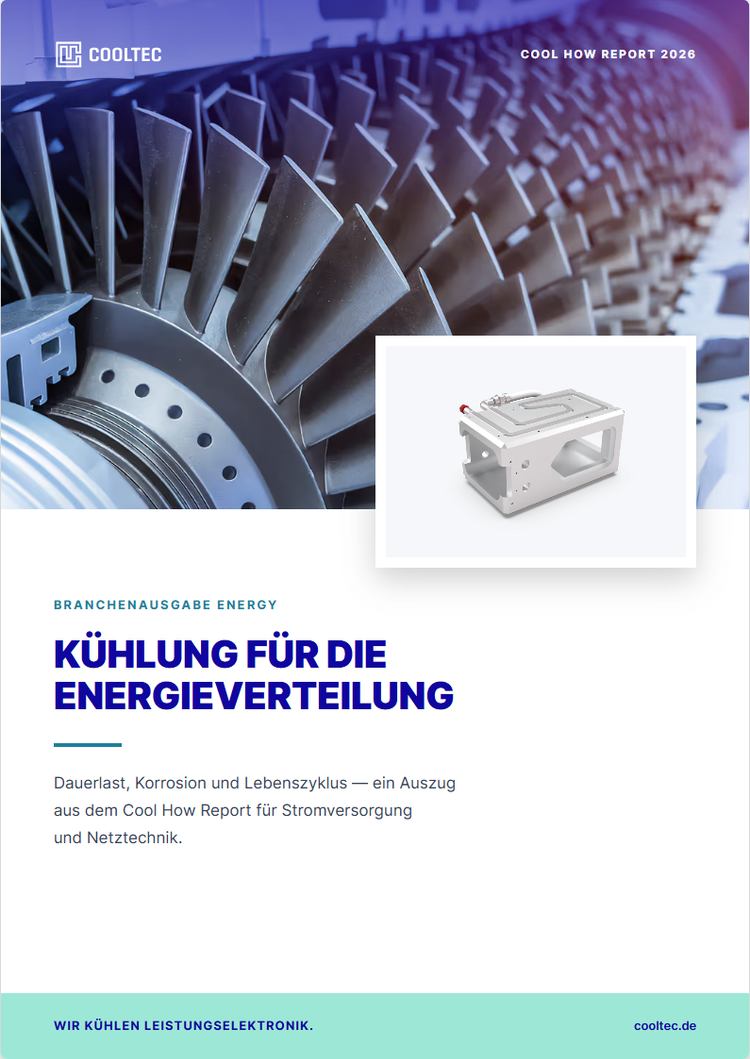 Vorschau: Energy Thermal Guide: Kühlung für Netz- und Leistungselektronik