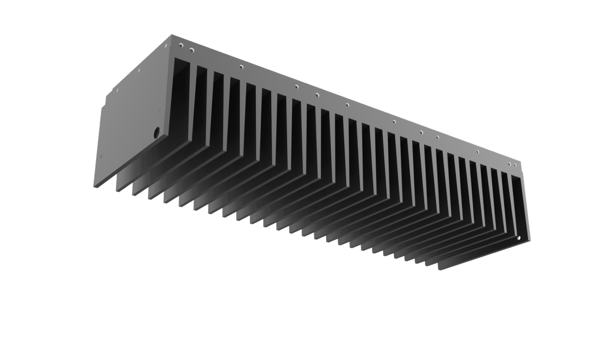 Aperçu de l'exemple de produit de dissipateur thermique extrudé 2 | Extrufin