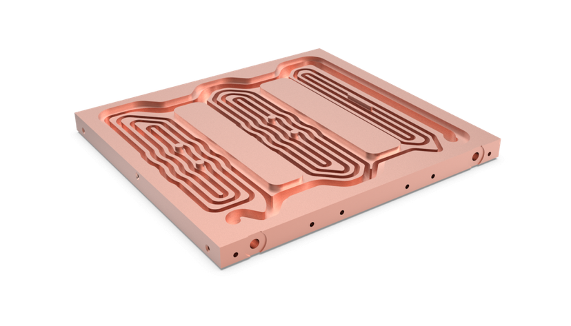 Innenstrukturierte Kühlplatten Produktbeispiel Vorschau 1 | Structureflow
