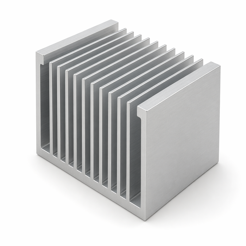 CT-1121 profil de dissipateur thermique à ailettes – COOLTEC