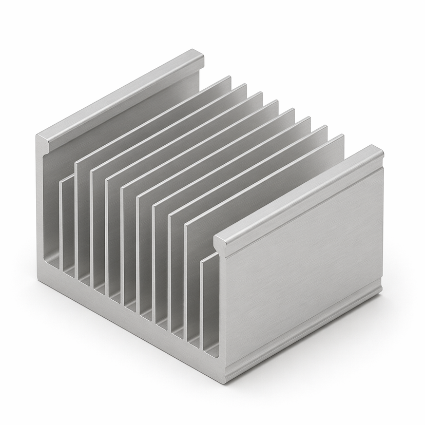 CT-1224 profil de dissipateur thermique à ailettes – COOLTEC