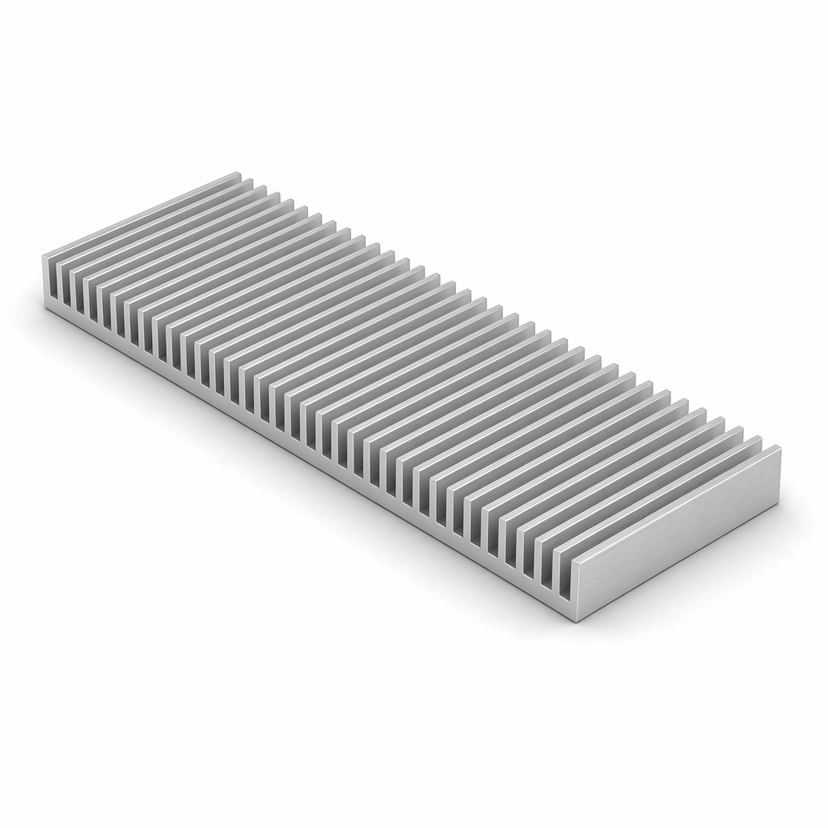 CT-1245 profil de dissipateur thermique à ailettes – COOLTEC