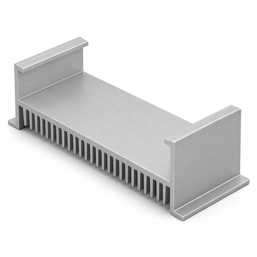 CT-1280 profil de dissipateur thermique à ailettes – COOLTEC
