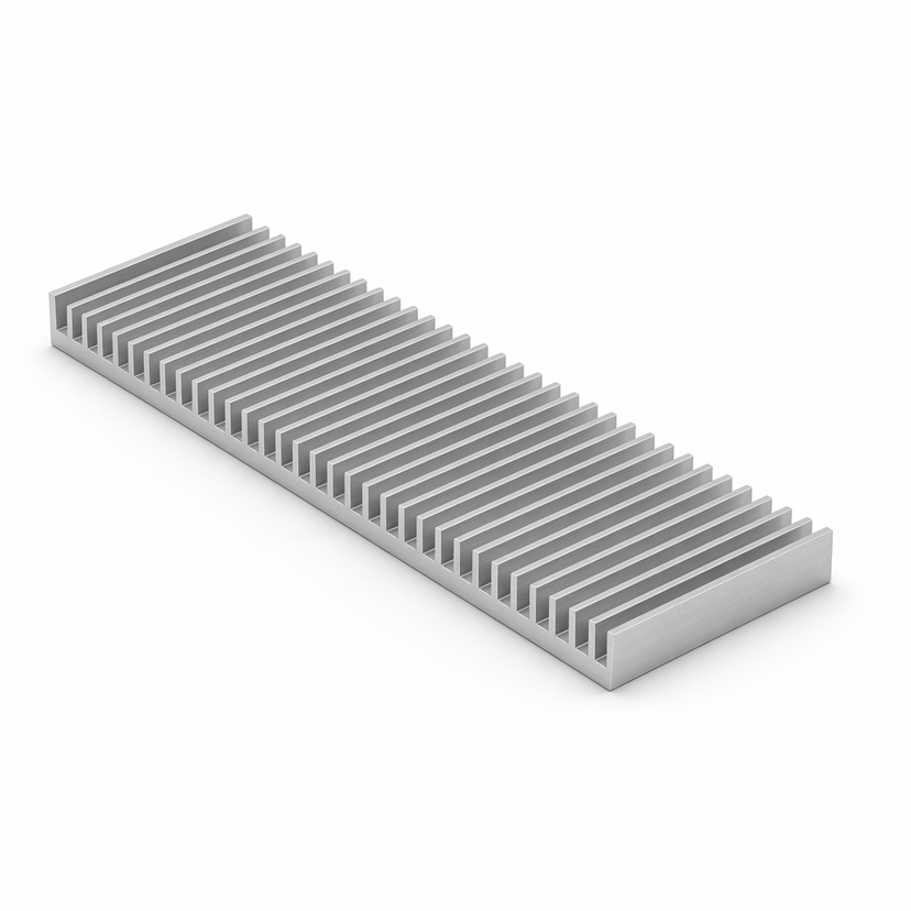 CT-1345 profil de dissipateur thermique à ailettes – COOLTEC