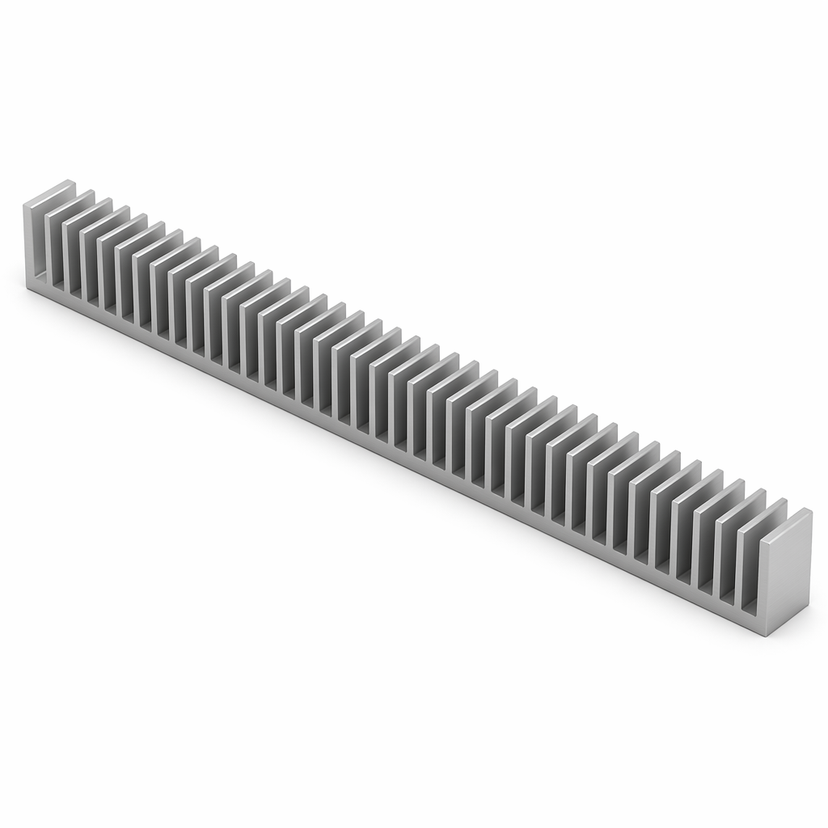 CT-1380 profil de dissipateur thermique à ailettes – COOLTEC