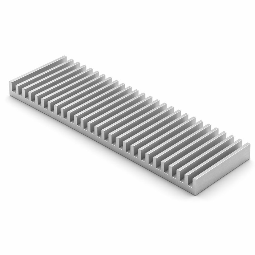 CT-1386 profil de dissipateur thermique à ailettes – COOLTEC