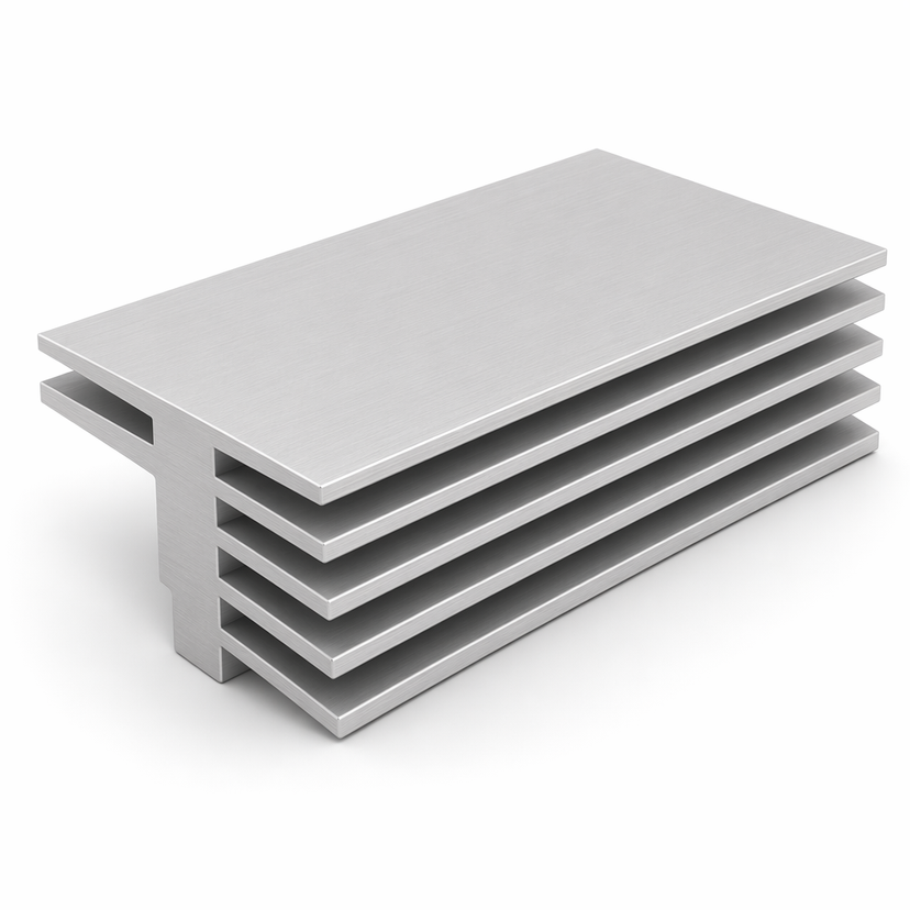 CT-1448 profil de dissipateur thermique à ailettes – COOLTEC