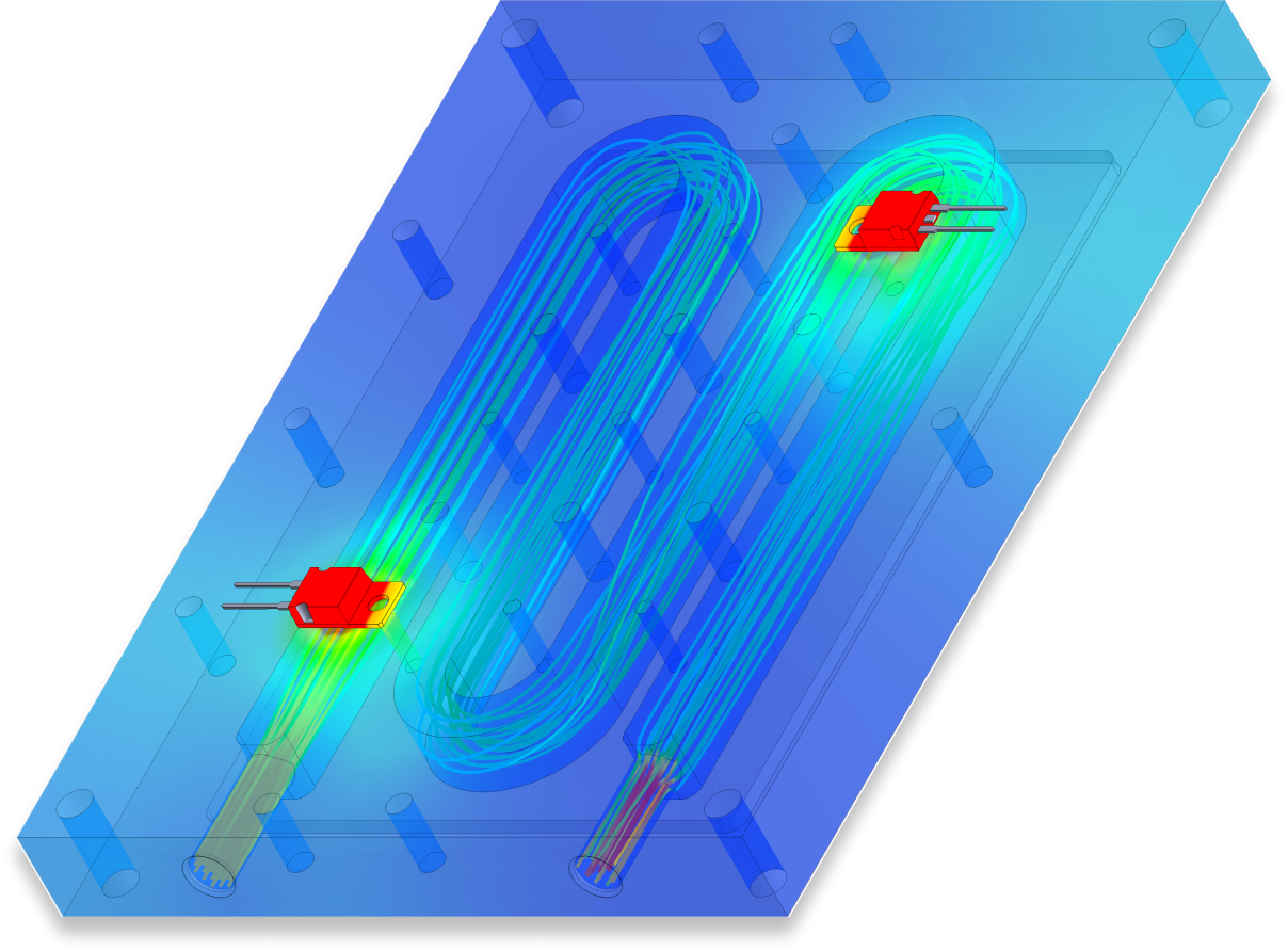 Thermal simulation for optimal thermal management – example